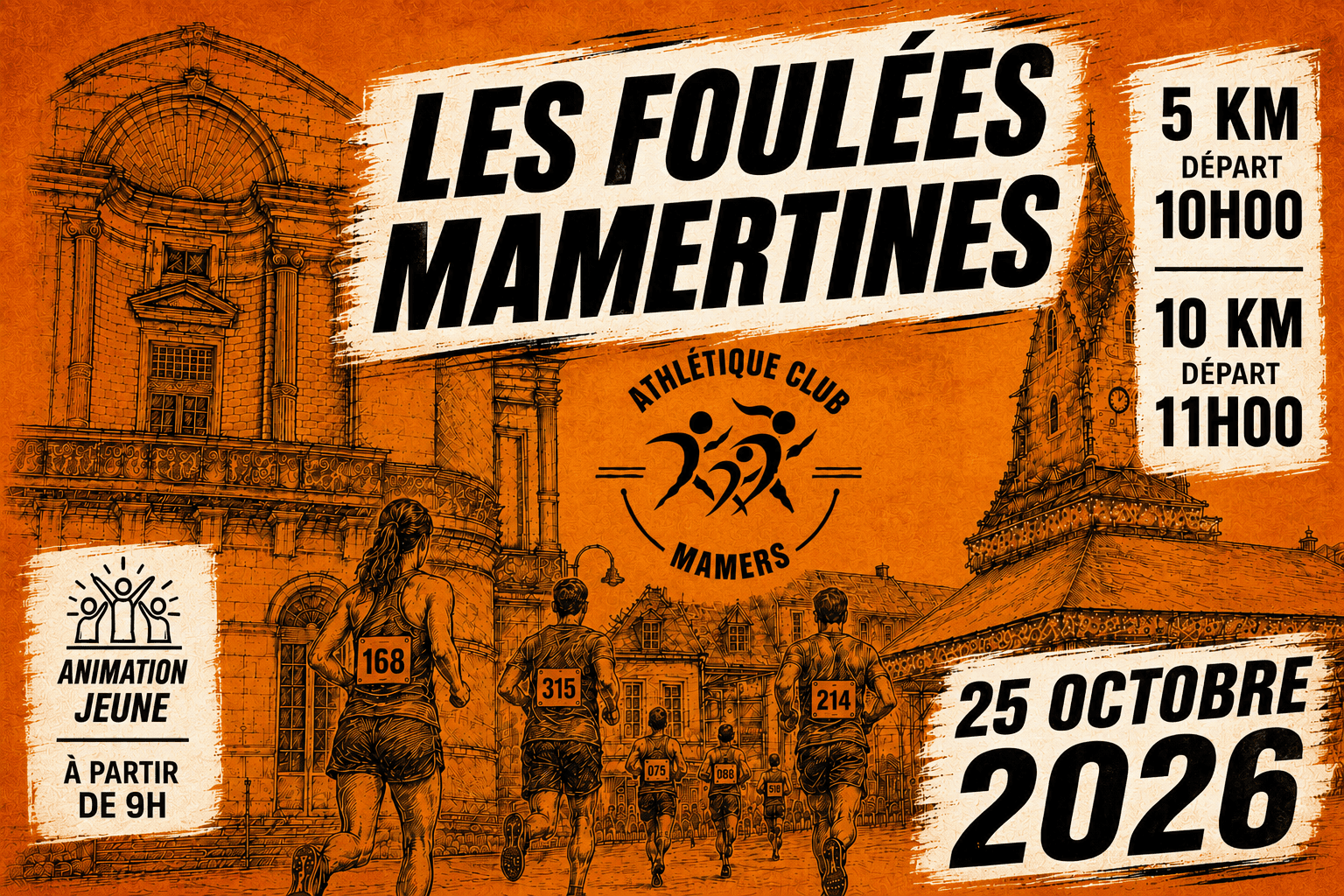 Flyer Les foulées Mamertines